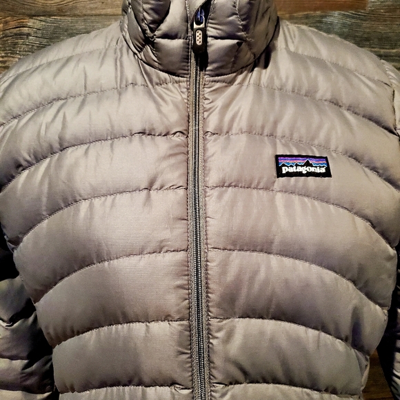 Patagonia Womens Puffer Grey Jacket - Picture 4 of 8